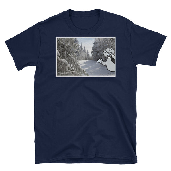 "Do You Want To Build A Snowman?" Short-Sleeve Unisex T-Shirt