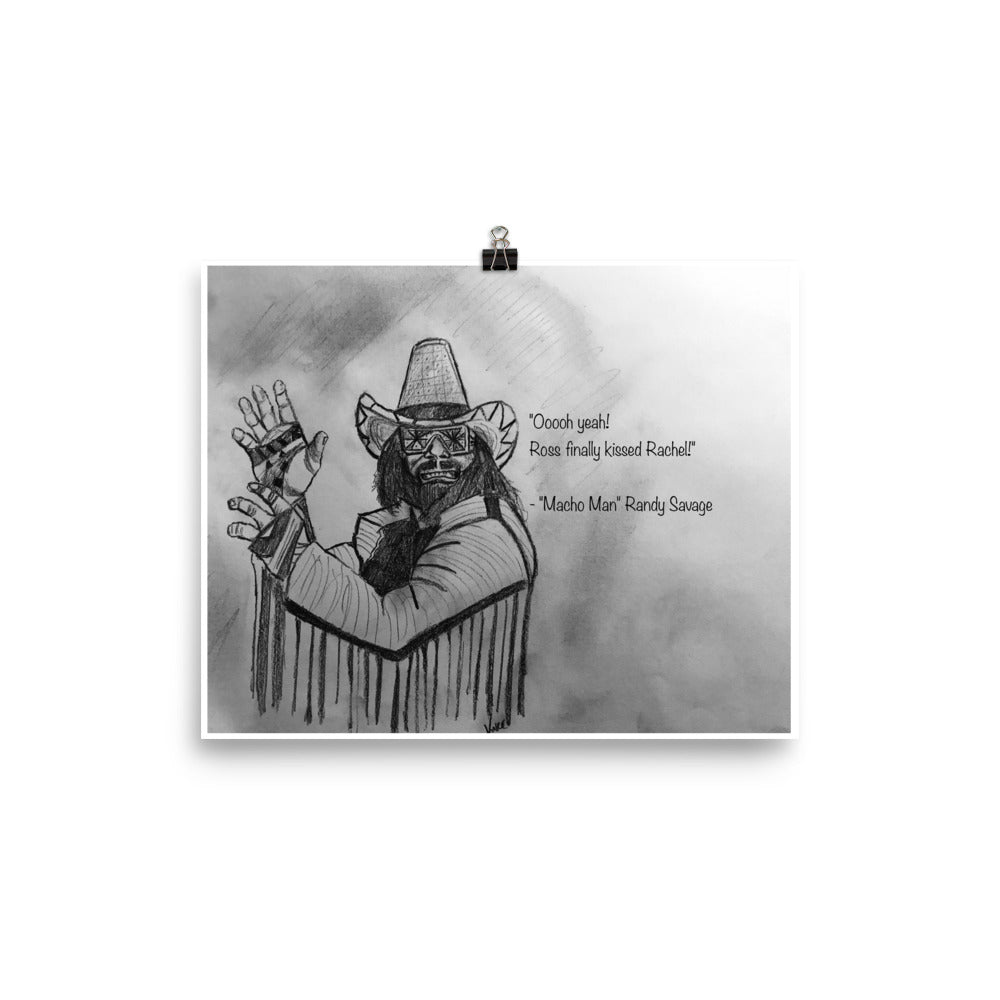 "Macho Quote" Print