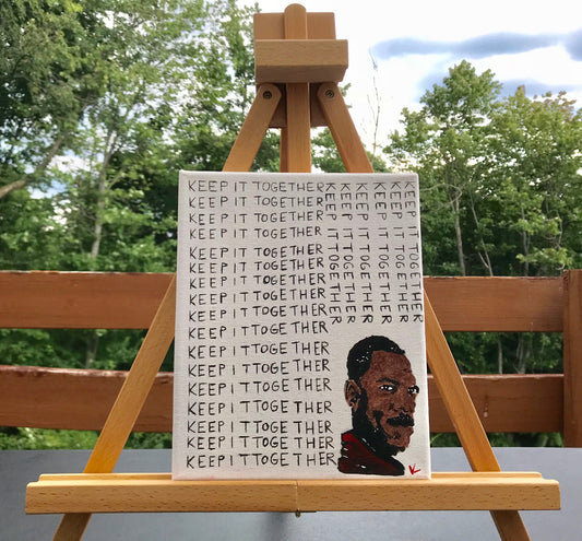 "Keep It Together" 9x12 ORIGINAL Canvas
