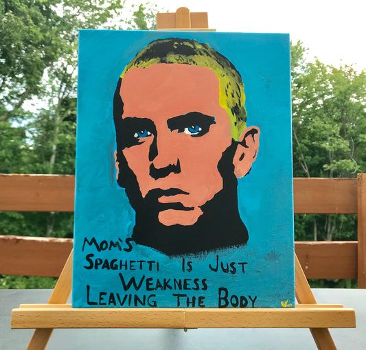 "Lose Your Lunch" ORIGINAL 11x14 Canvas