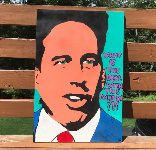 "What's The Deal With This Painting?!?" 24x36 ORIGINAL Canvas