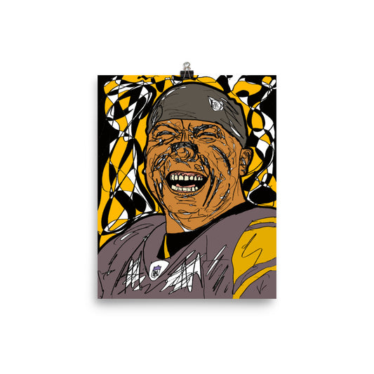 "Hines Catch Up" Print