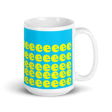 "Byeeeee" White glossy mug